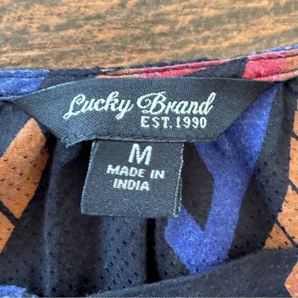 Lucky Brand Aztec blouse - Picture 6 of 6